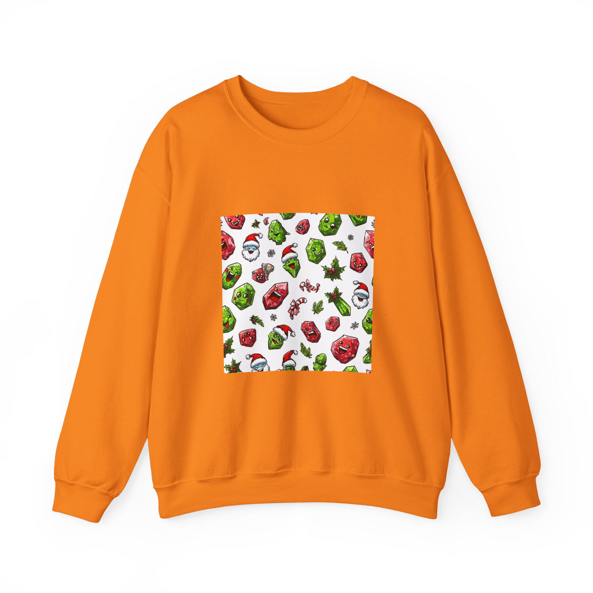 Christmas Crystal Cheer Crewneck | Earth Tones & Brights