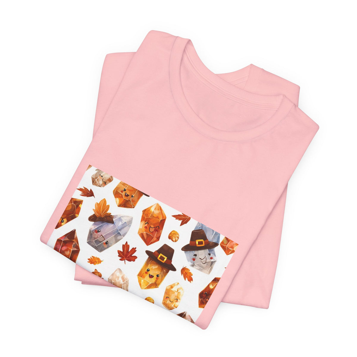 Thanksgiving Crystal Harvest T-Shirt | Pinks & Orchid