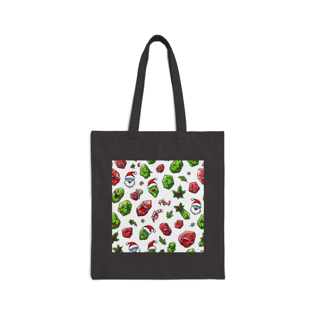 Christmas Crystal Cheer Canvas Tote