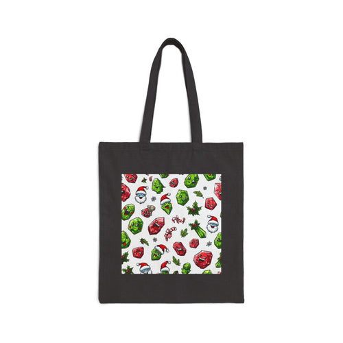 Christmas Crystal Cheer Canvas Tote