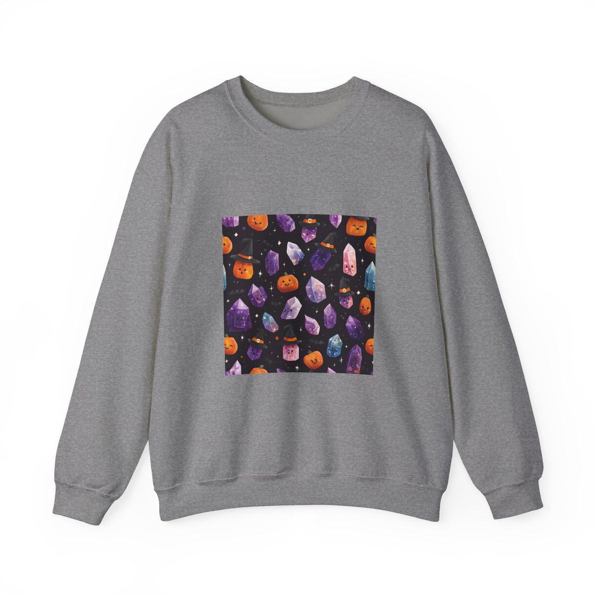 Halloween Crystal Party Crewneck | Neutrals & Reds