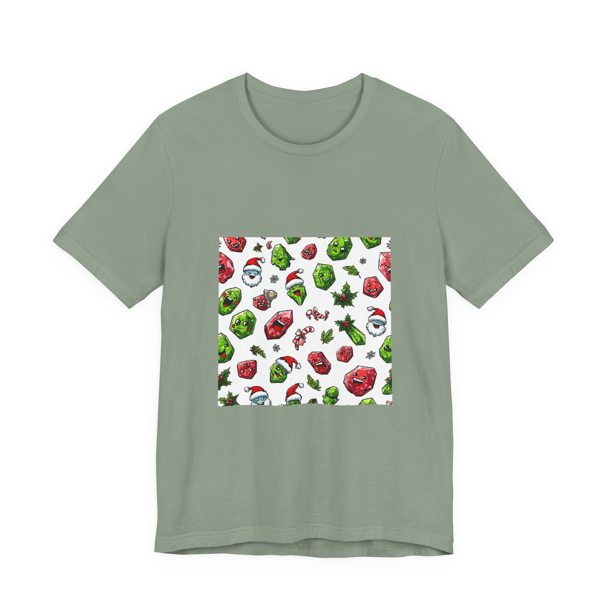 Christmas Crystal Cheer T-Shirt | Golds, Mints & Teal