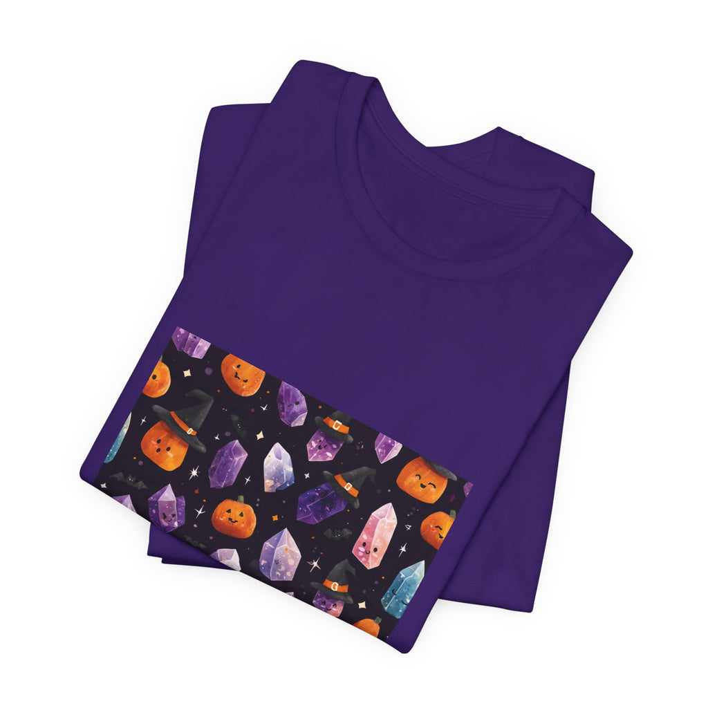 Halloween Crystal Party T-Shirt | Royal, Navy & Purple