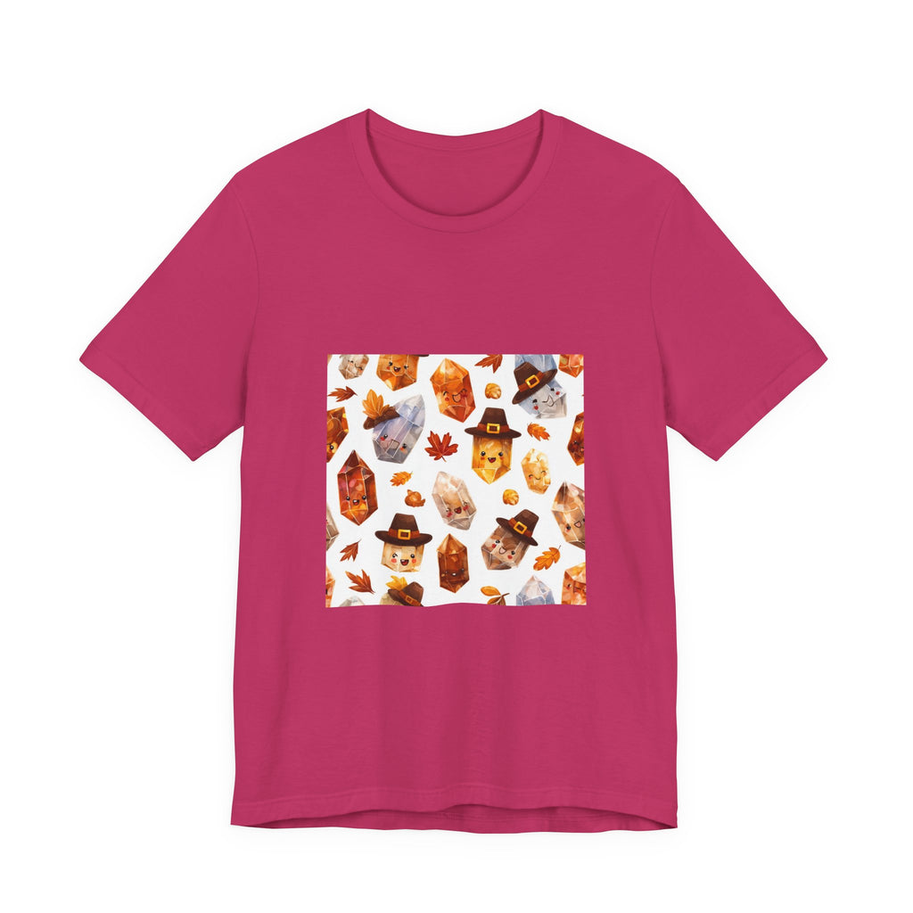 Thanksgiving Crystal Harvest T-Shirt | Pinks & Orchid