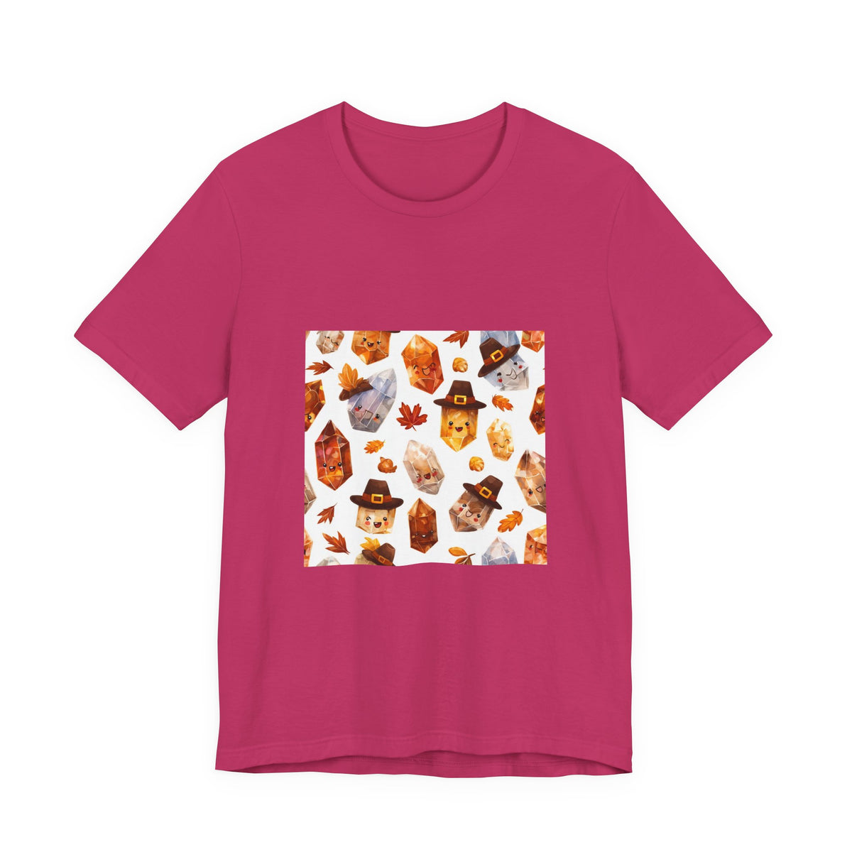Thanksgiving Crystal Harvest T-Shirt | Pinks & Orchid