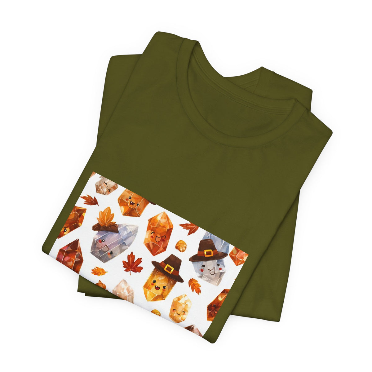 Thanksgiving Crystal Harvest T-Shirt | Greens