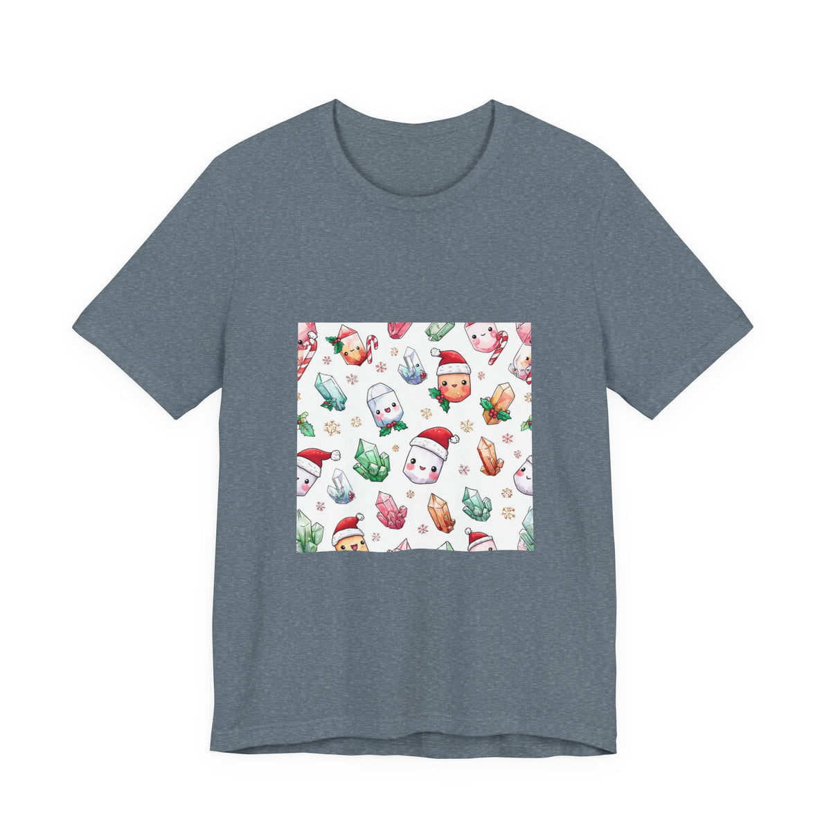 Pastel Christmas Crystal Friends T-Shirt | Forest & Ocean