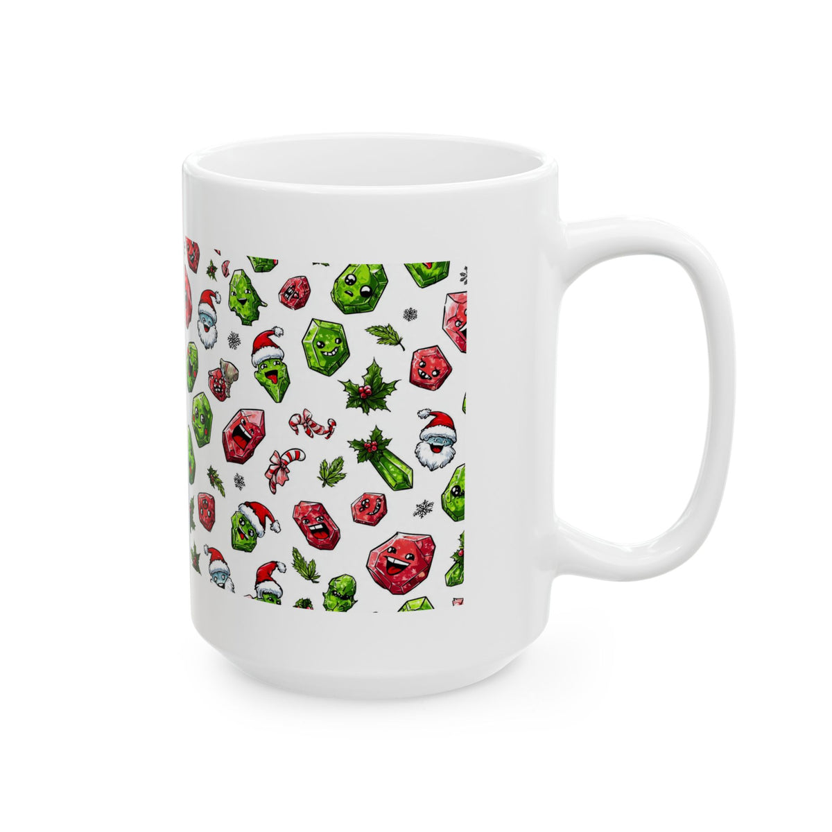 Christmas Crystal Cheer White Mug