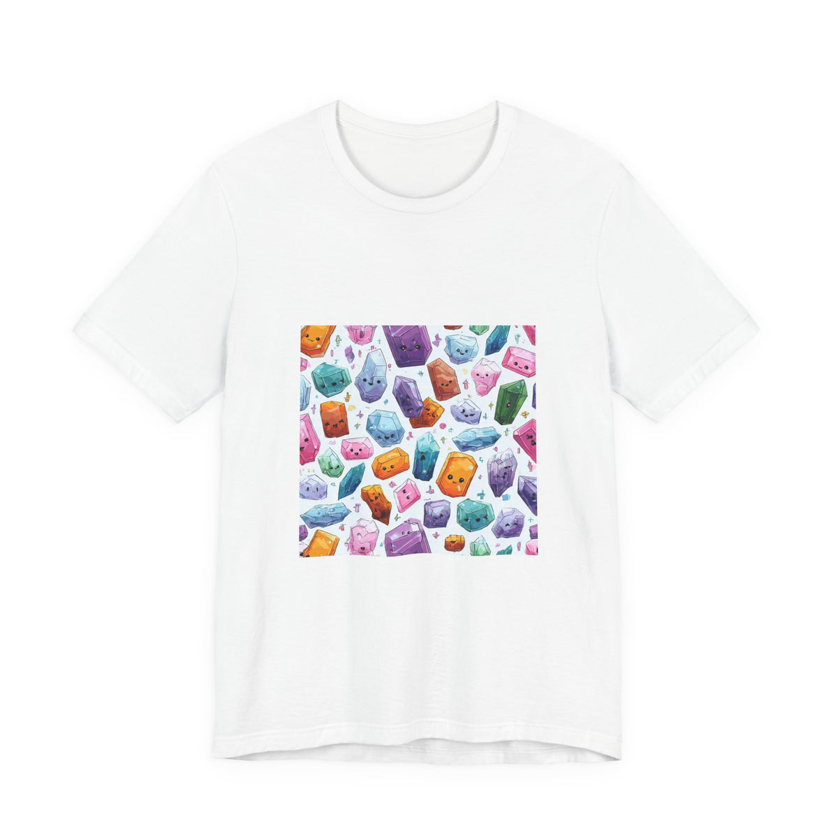 Pastel Crystal Friends T-Shirt | Light Neutrals