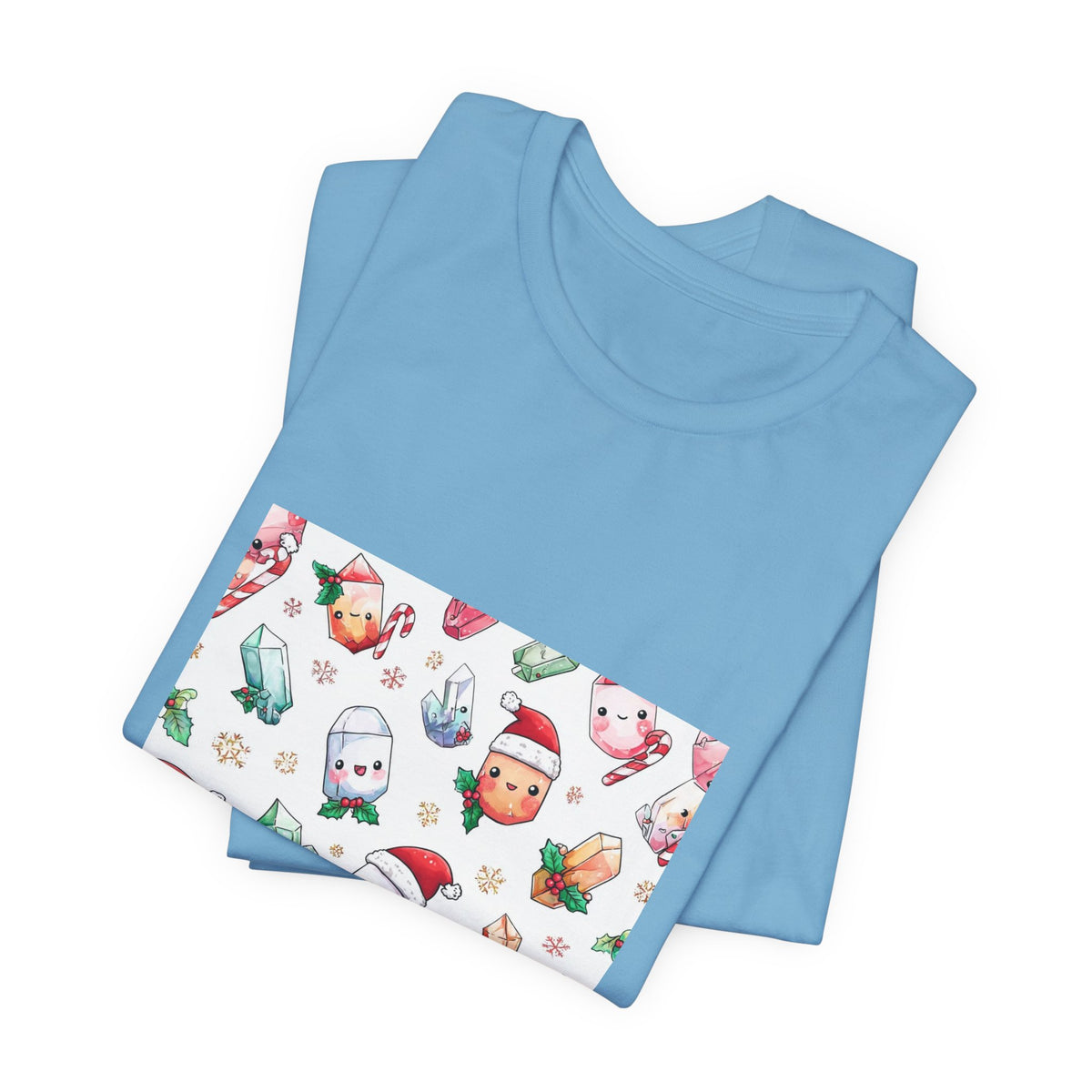 Pastel Christmas Crystal Friends T-Shirt | Forest & Ocean