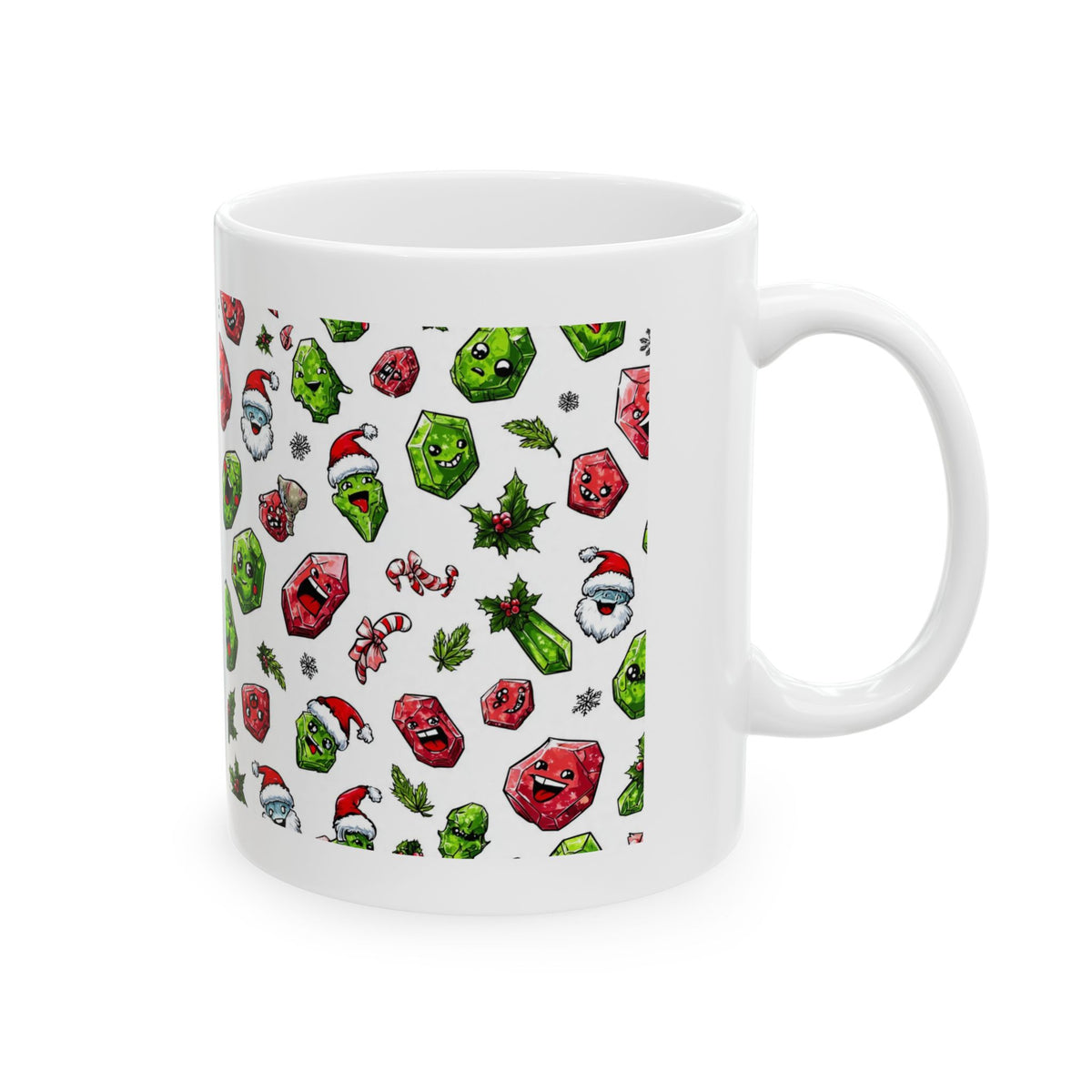 Christmas Crystal Cheer White Mug