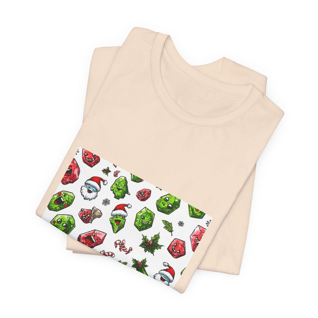 Christmas Crystal Cheer T-Shirt | Sandy Neutrals & Oranges