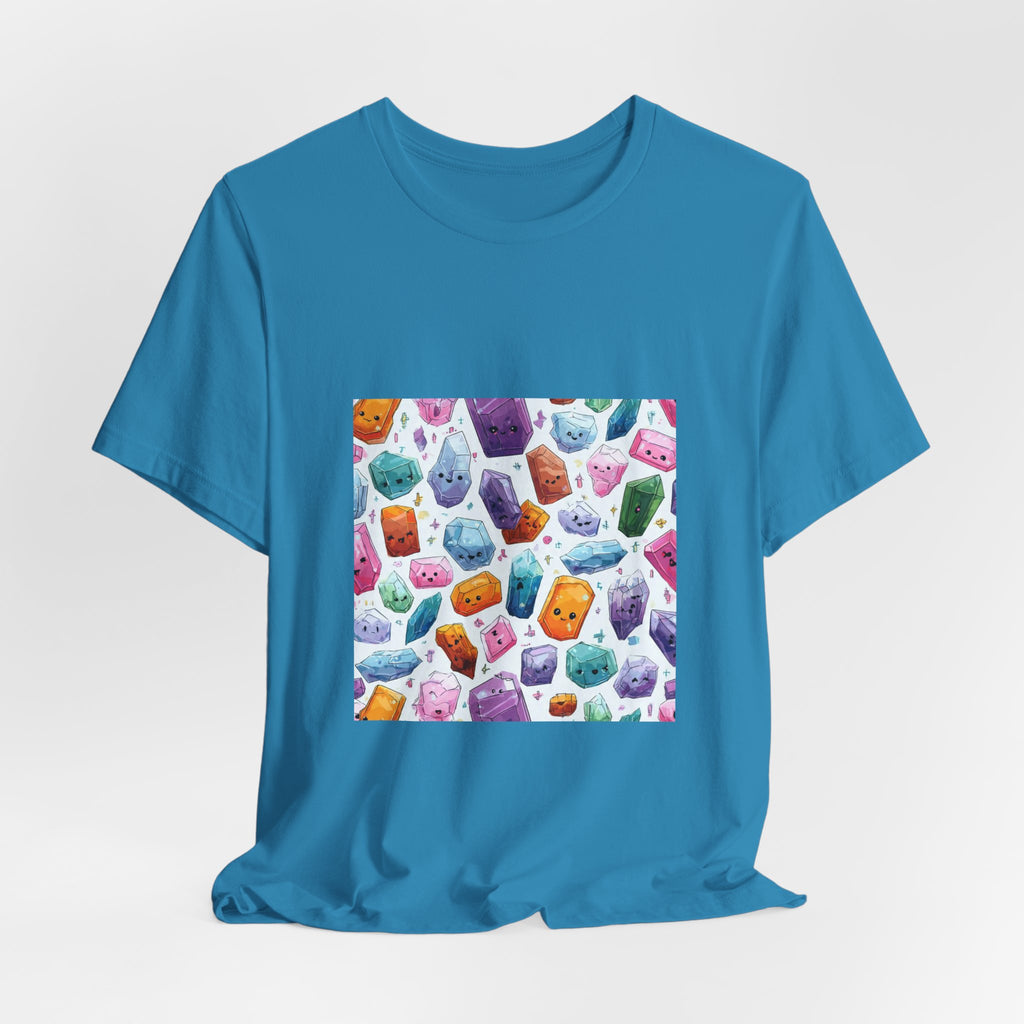 Pastel Crystal Friends T-Shirt | Forest & Ocean