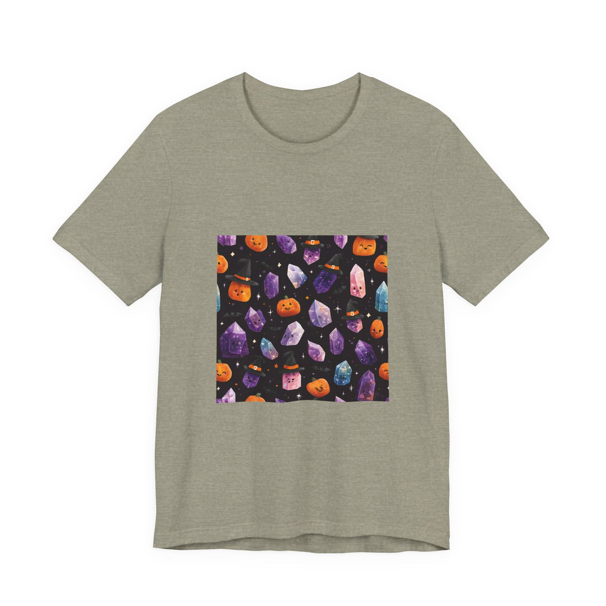 Halloween Crystal Party T-Shirt | Light Neutrals