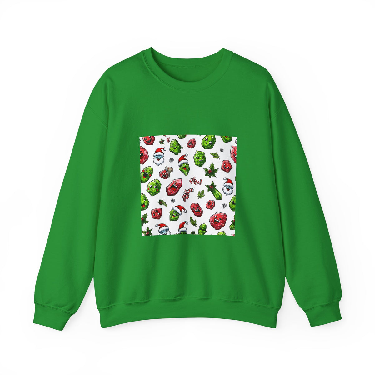 Christmas Crystal Cheer Crewneck | Earth Tones & Brights