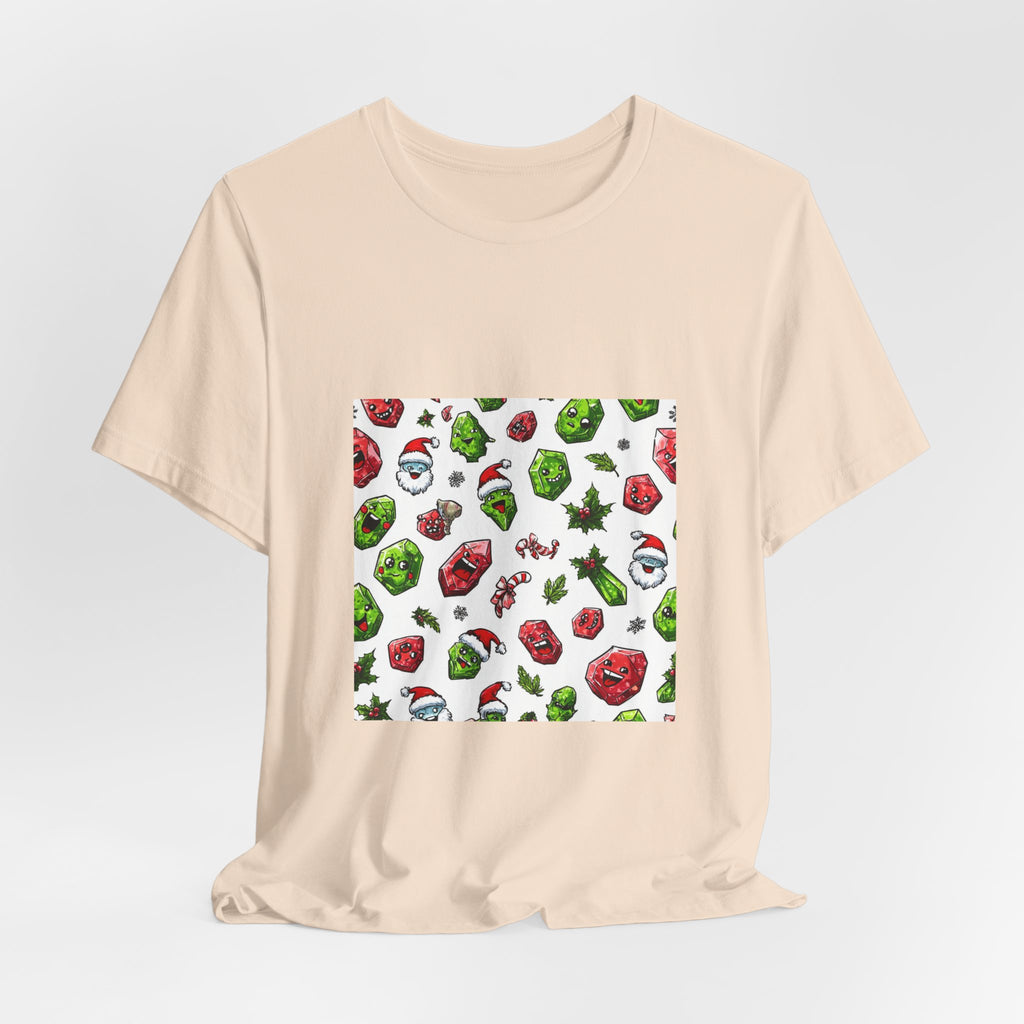 Christmas Crystal Cheer T-Shirt | Sandy Neutrals & Oranges