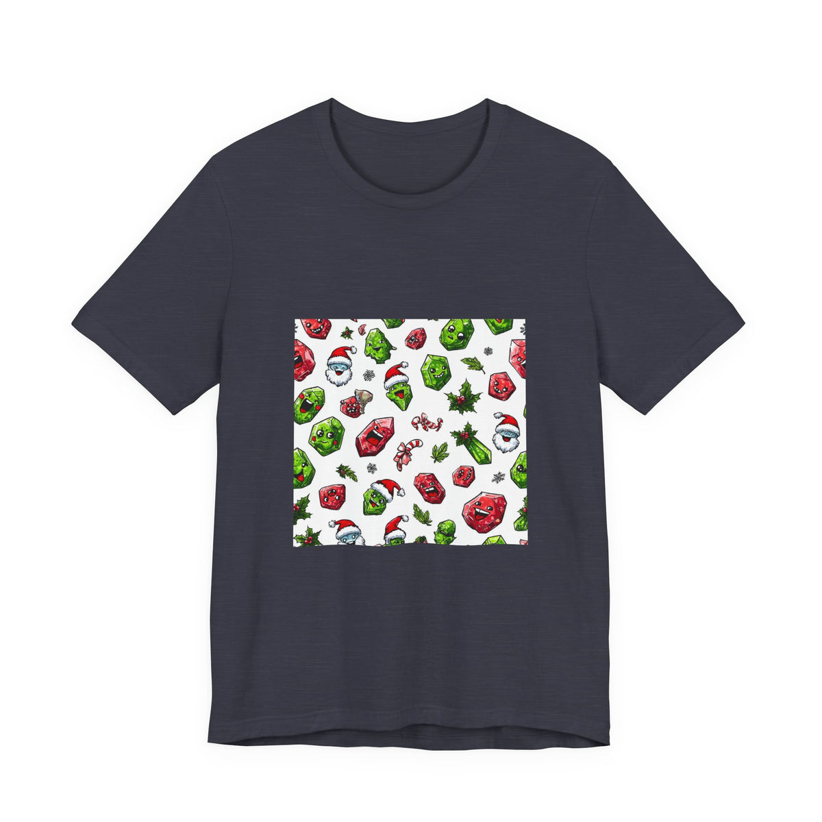 Christmas Crystal Cheer T-Shirt | Royal, Navy & Purple