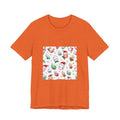 Pastel Christmas Crystal Friends T-Shirt | Peach & Sunset