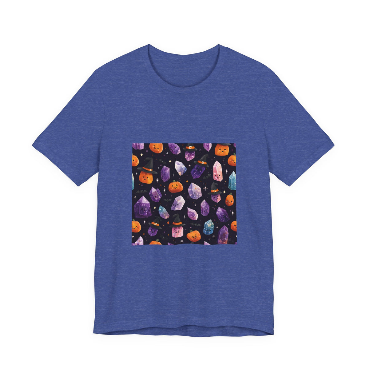 Halloween Crystal Party T-Shirt | Royal, Navy & Purple