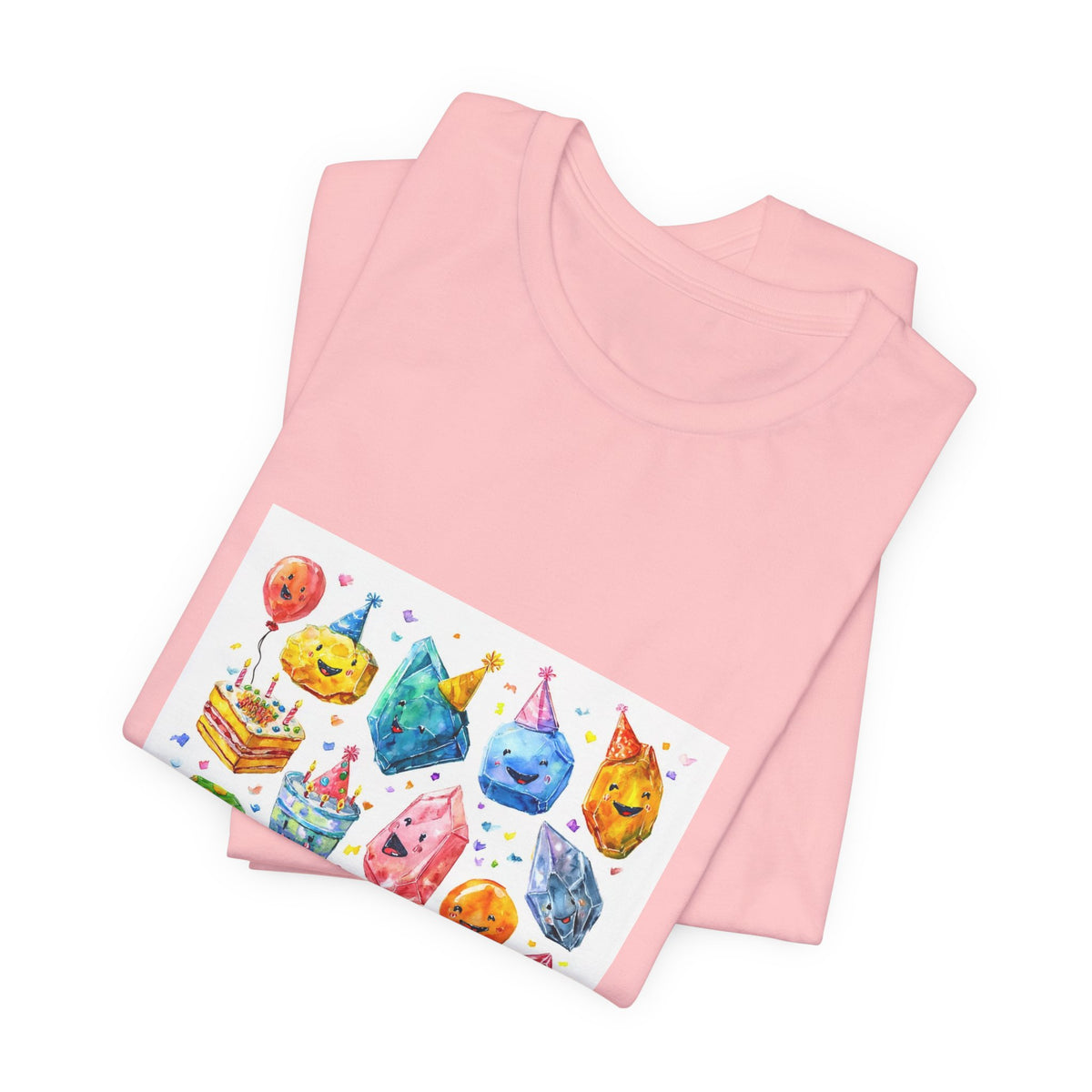 Copy of Earth Has Excellent Taste — Peach Moonstone Tee | Pinks & Orchid