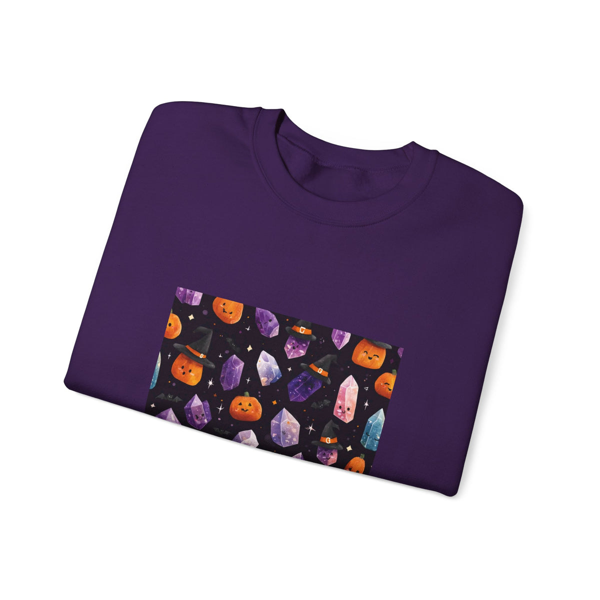 Halloween Crystal Party Crewneck | Blues, Purples & Pinks