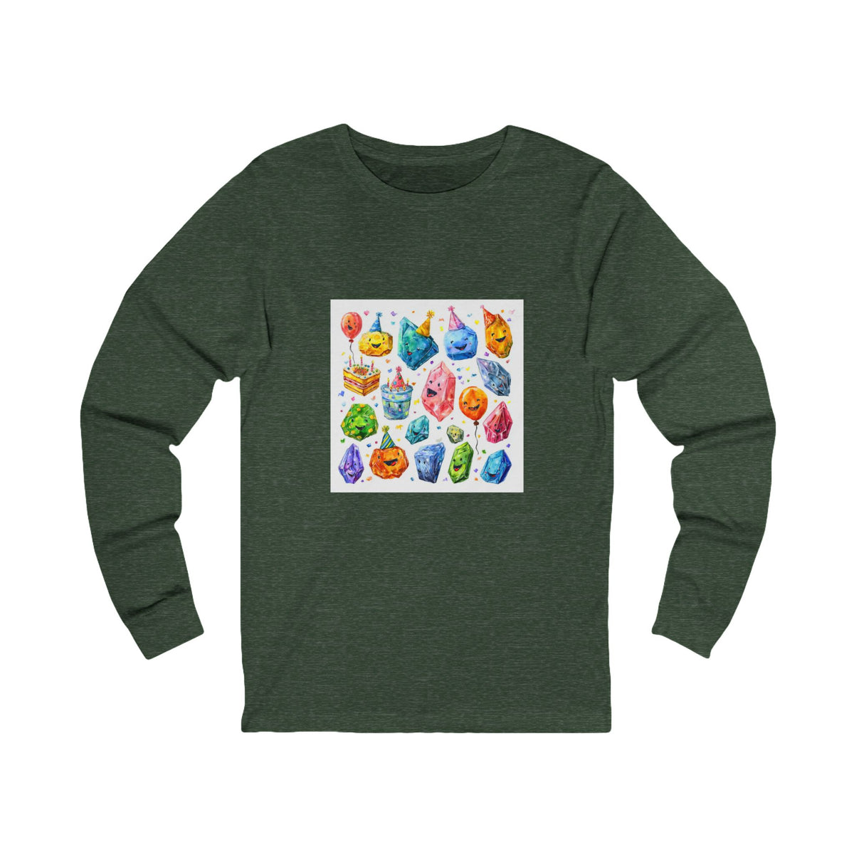 Crystal Birthday Party Long Sleeve T-Shirt