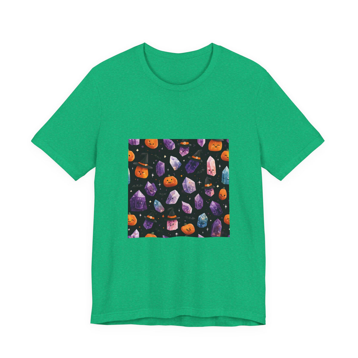 Halloween Crystal Party T-Shirt | Greens