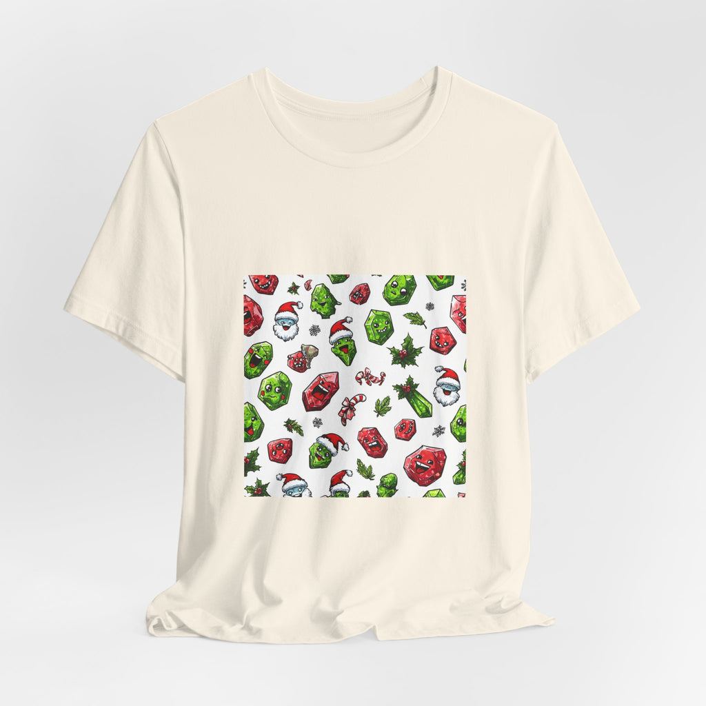 Christmas Crystal Cheer T-Shirt | Sandy Neutrals & Oranges