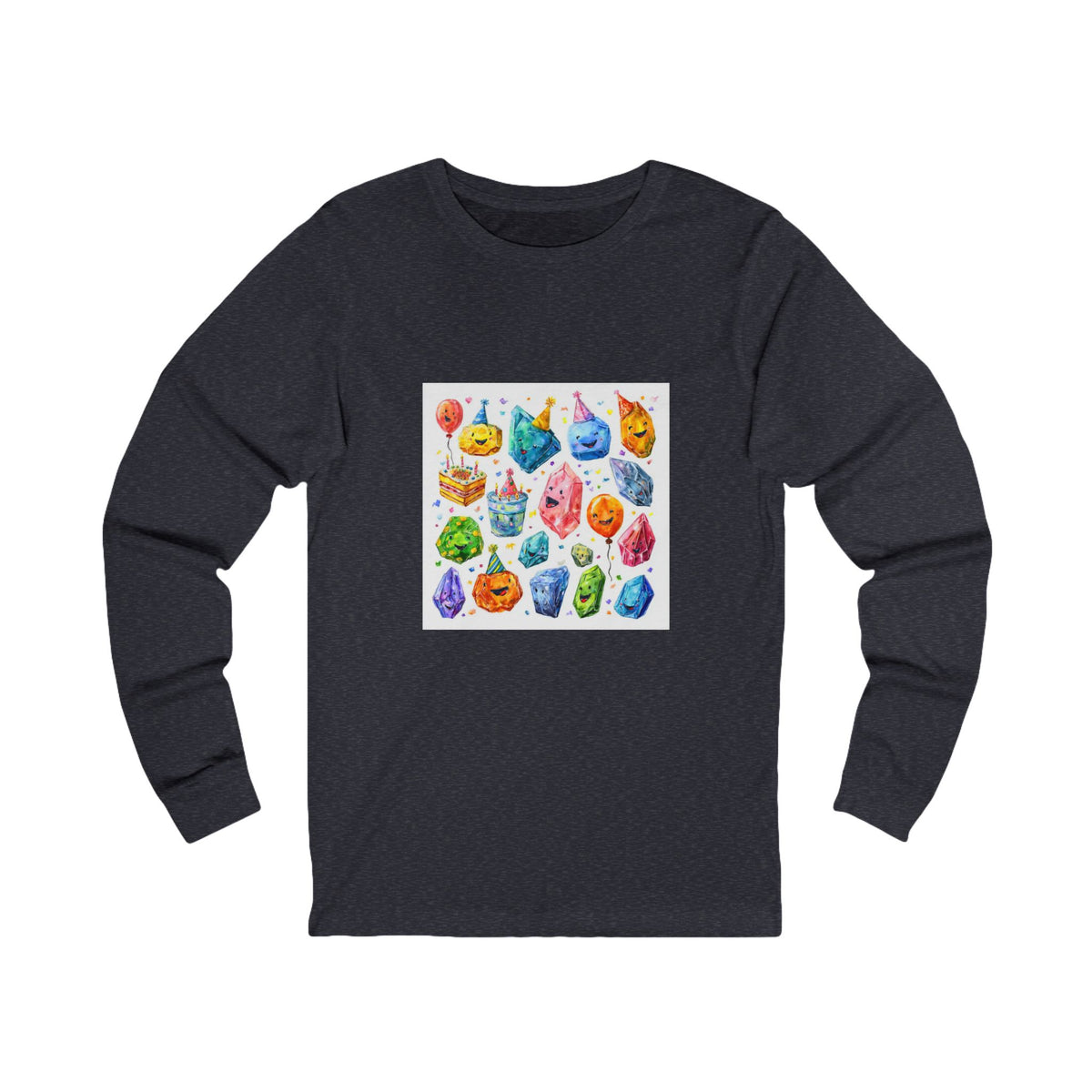 Crystal Birthday Party Long Sleeve T-Shirt
