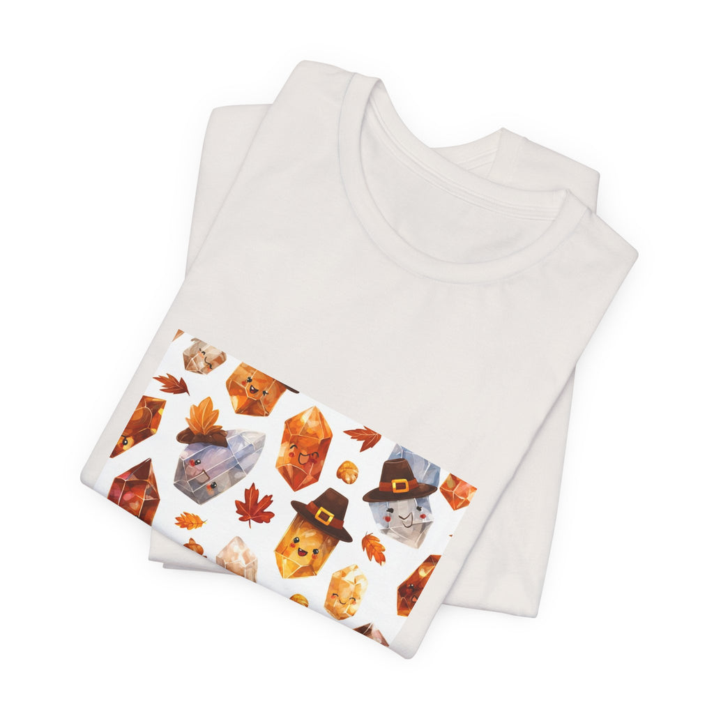 Thanksgiving Crystal Harvest T-Shirt | Light Neutrals