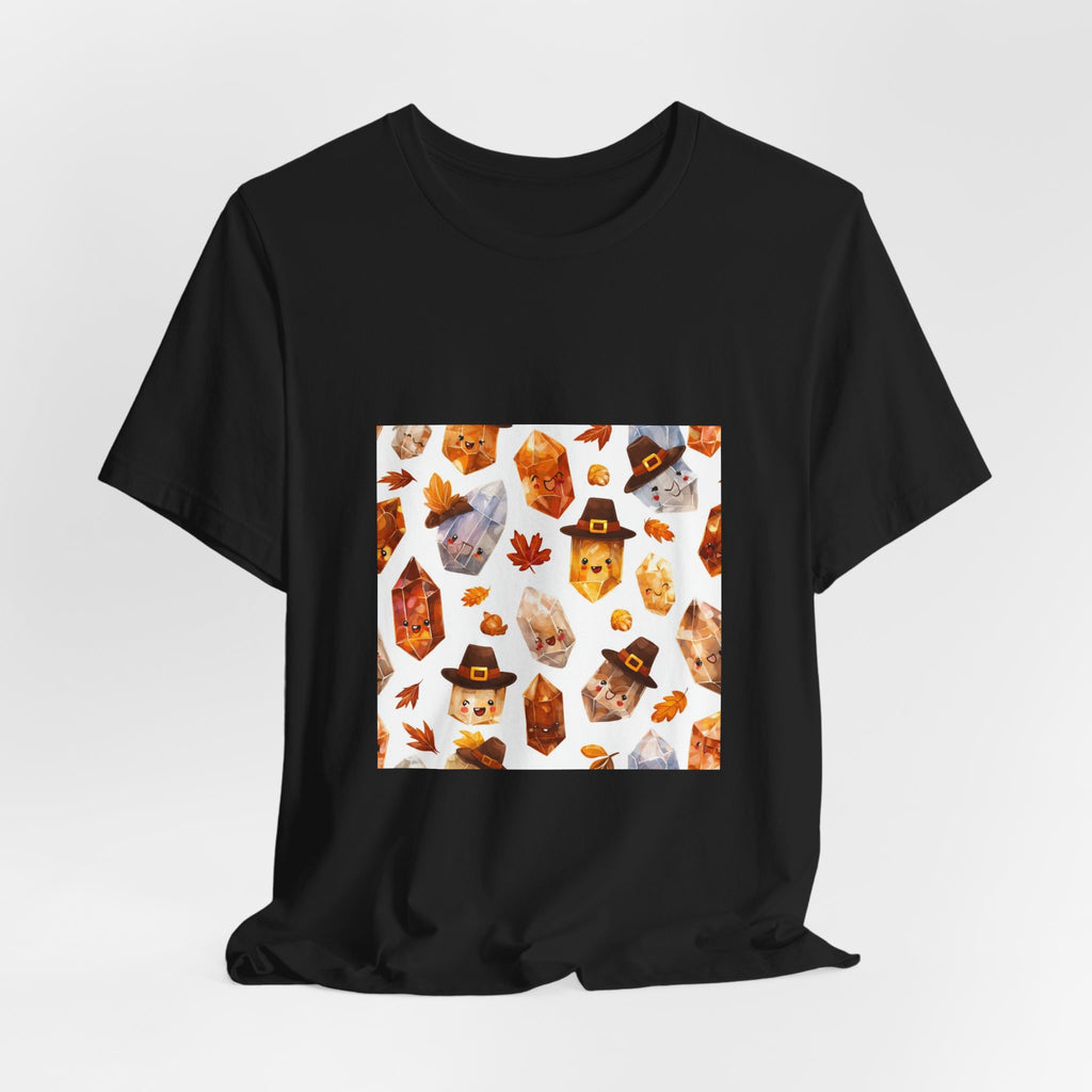 Thanksgiving Crystal Harvest T-Shirt | Dark Neutrals & Reds