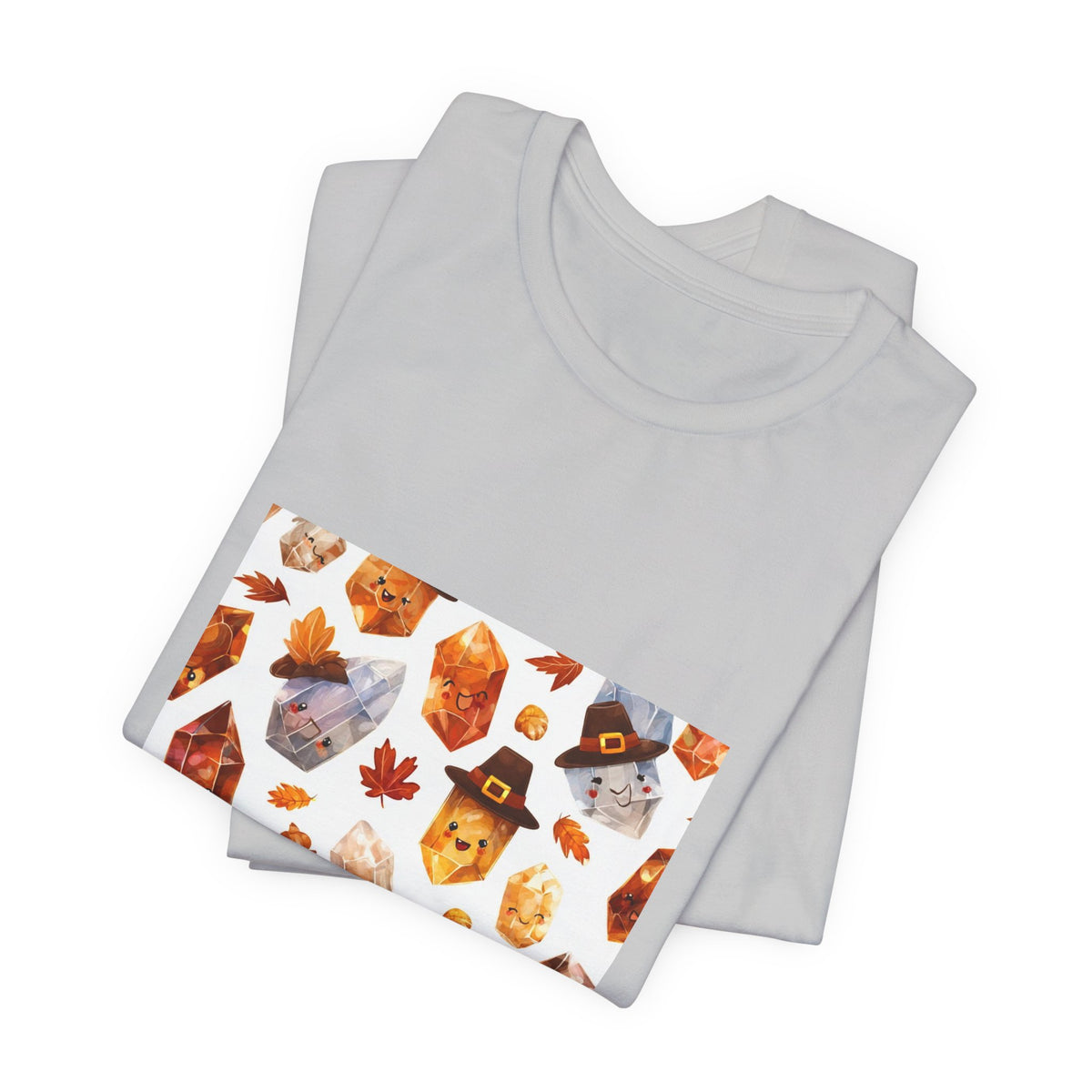 Thanksgiving Crystal Harvest T-Shirt | Light Neutrals