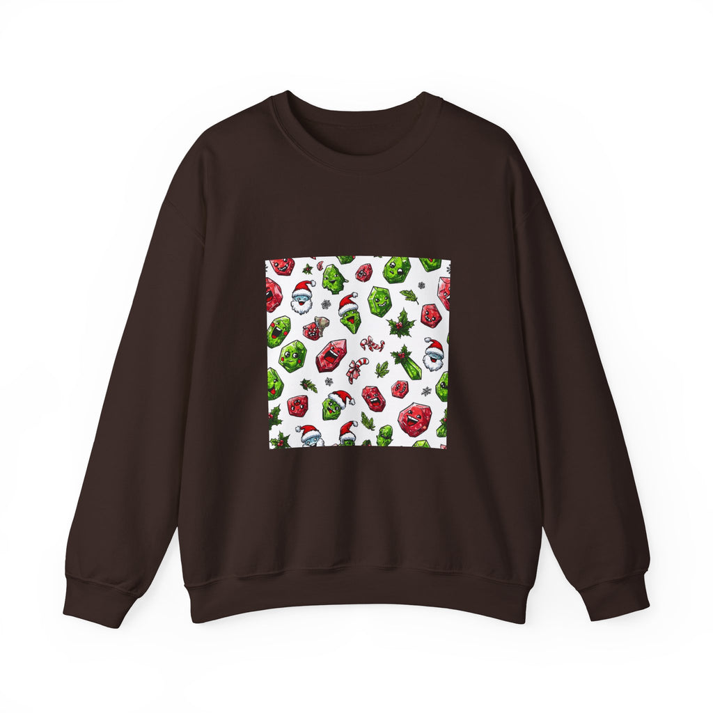 Christmas Crystal Cheer Crewneck | Earth Tones & Brights