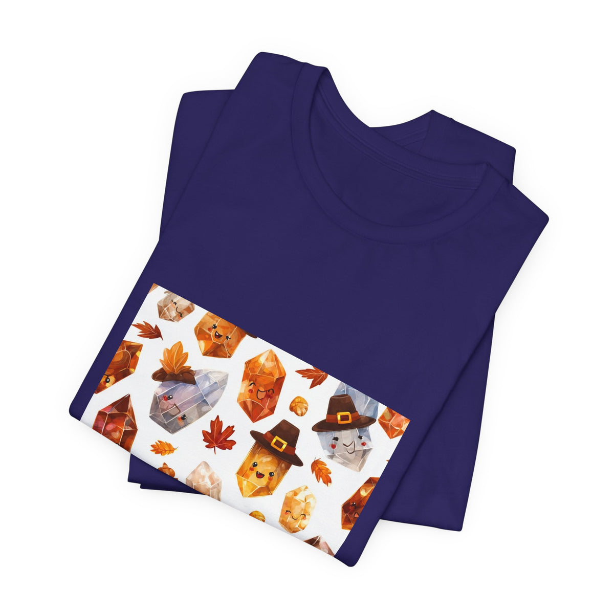 Thanksgiving Crystal Harvest T-Shirt | Royal, Navy & Purple