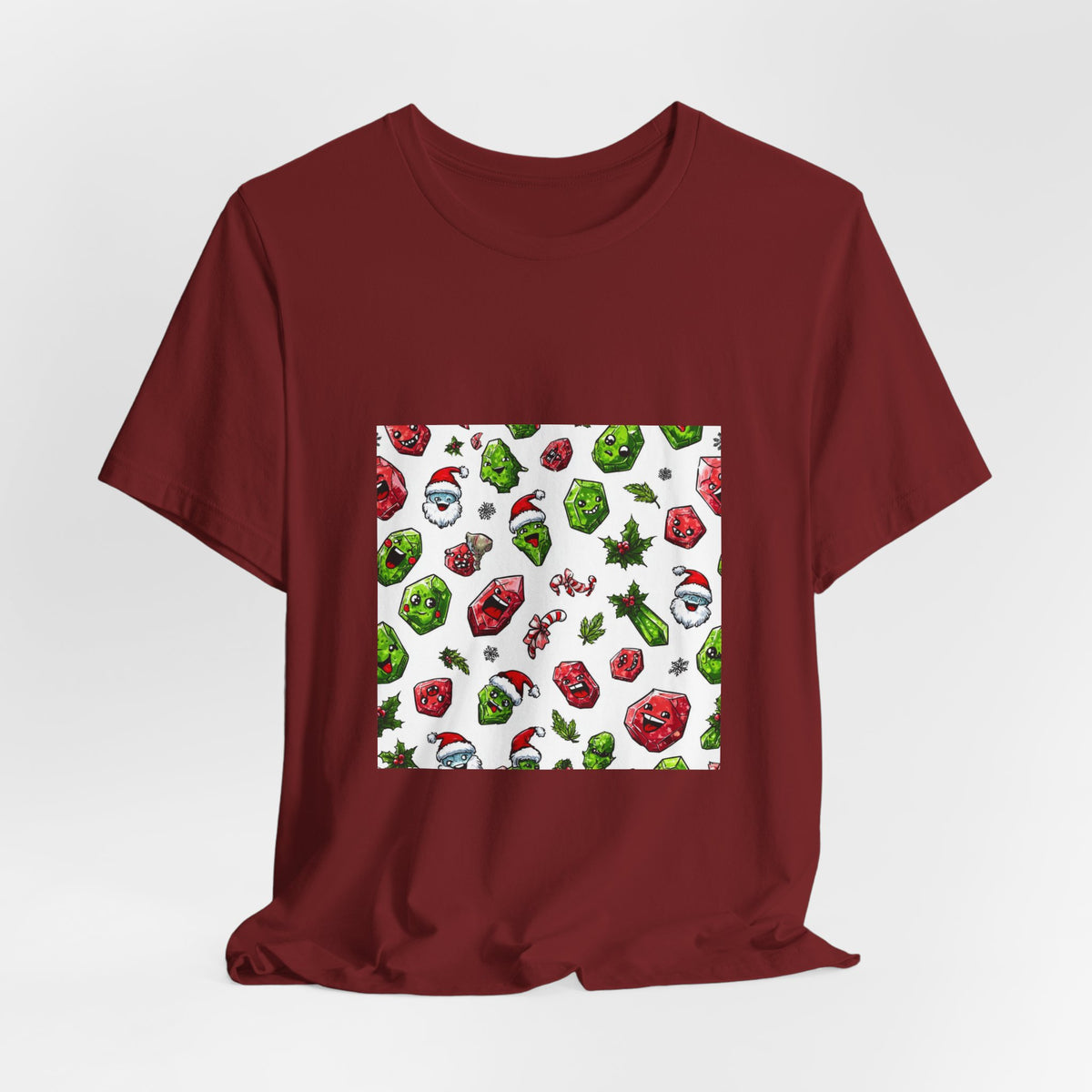 Christmas Crystal Cheer T-Shirt | Earthy Reds & Browns
