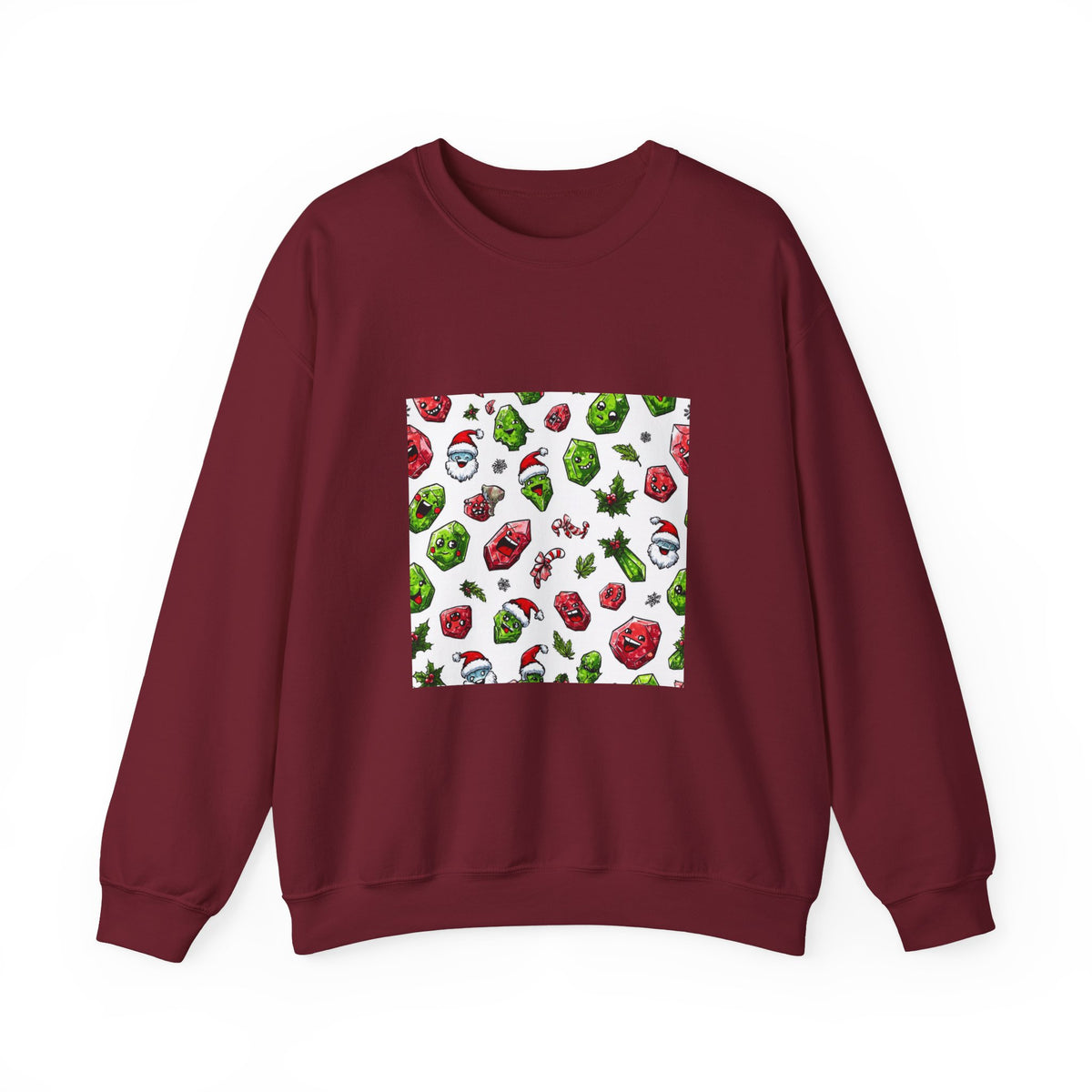 Christmas Crystal Cheer Crewneck | Earth Tones & Brights