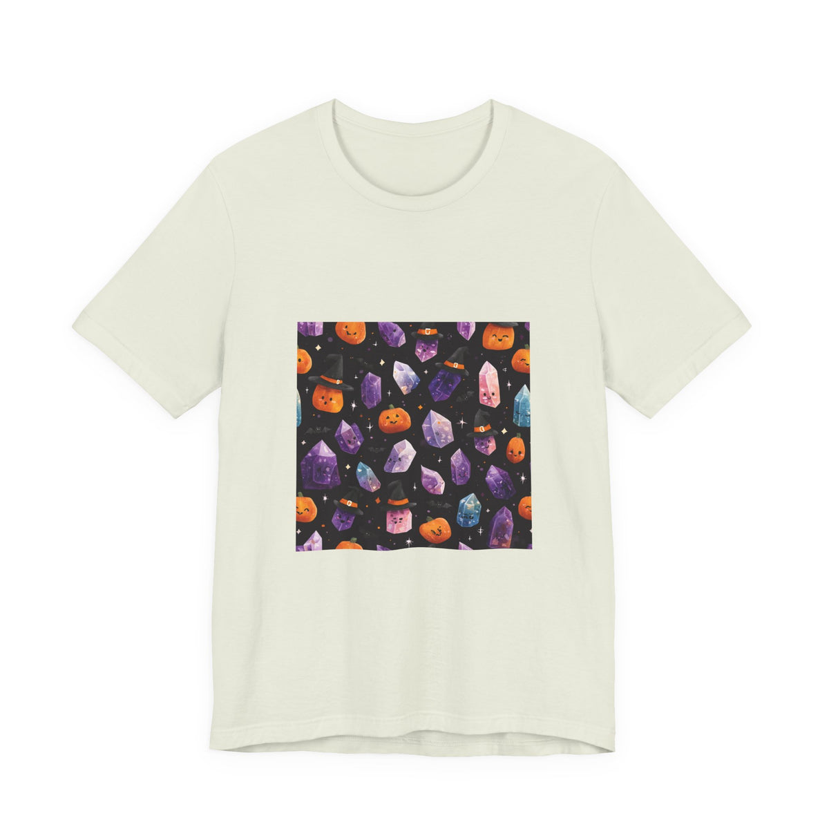Halloween Crystal Party T-Shirt | Golds, Mints & Teal