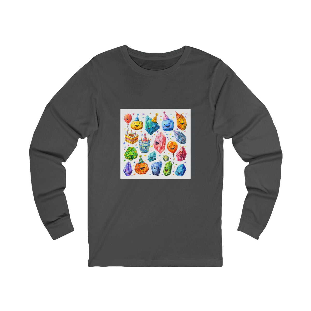 Crystal Birthday Party Long Sleeve T-Shirt