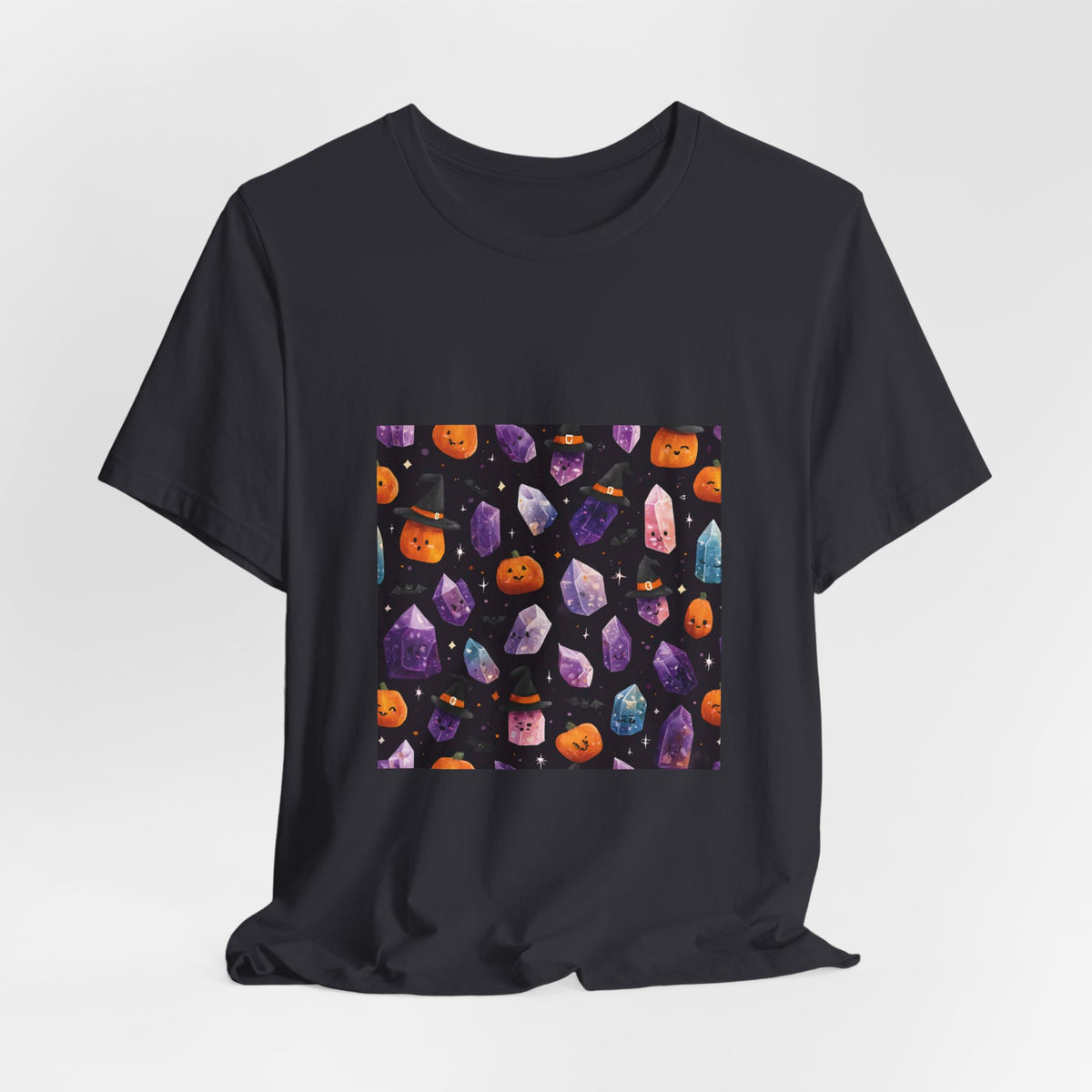 Halloween Crystal Party T-Shirt | Dark Neutrals & Reds