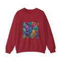 Colorful Crystal Characters Crewneck | Neutrals & Reds