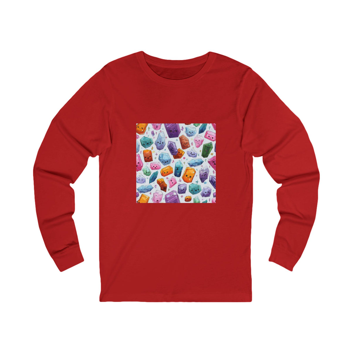 Pastel Crystal Friends Long Sleeve T-Shirt