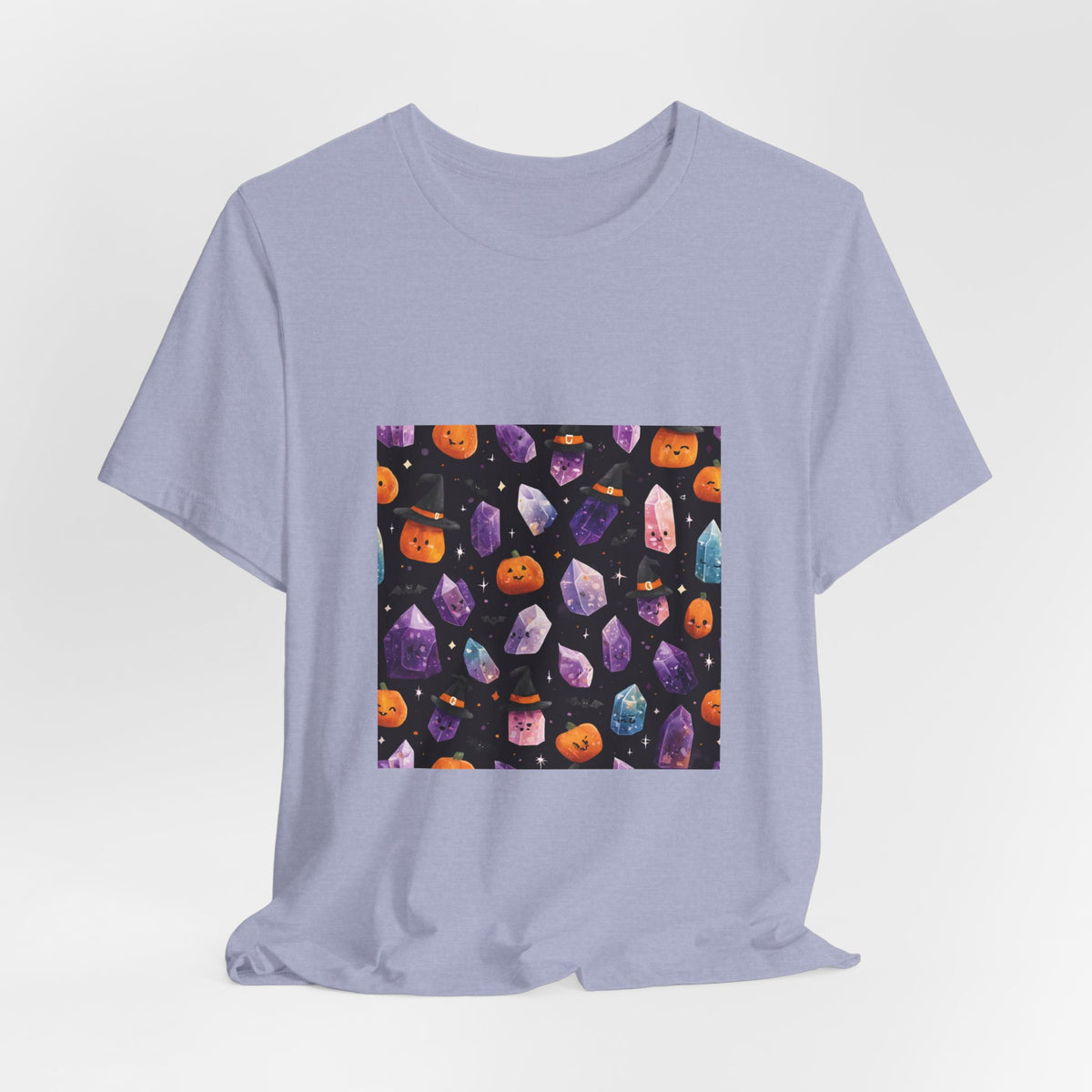 Halloween Crystal Party T-Shirt | Soft Blues