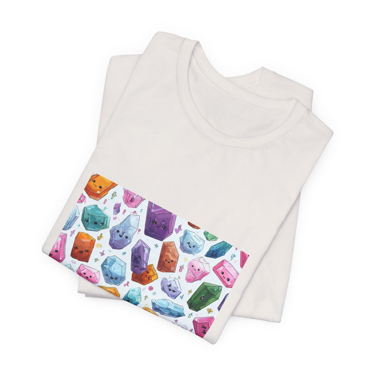 Pastel Crystal Friends T-Shirt | Light Neutrals