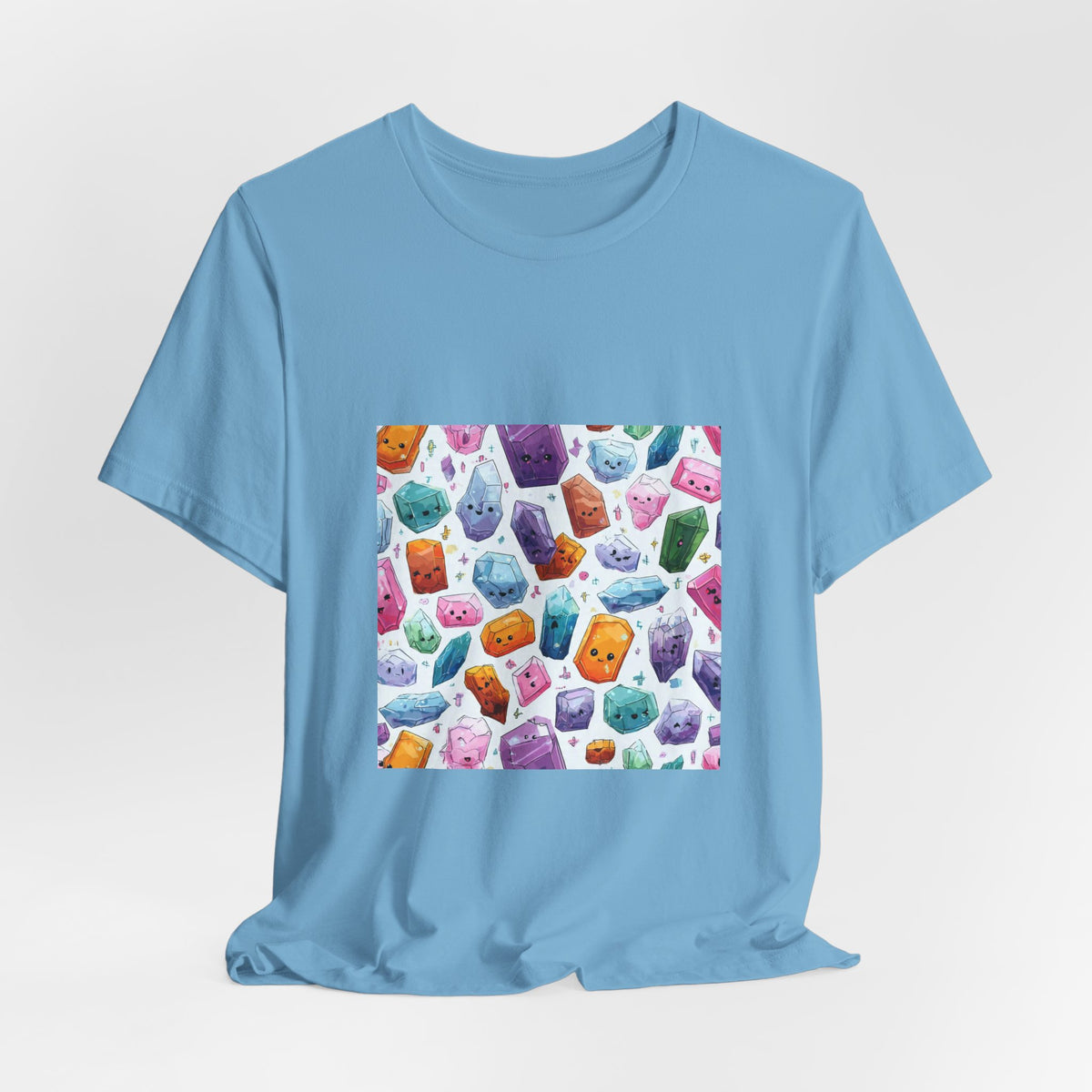 Pastel Crystal Friends T-Shirt | Forest & Ocean