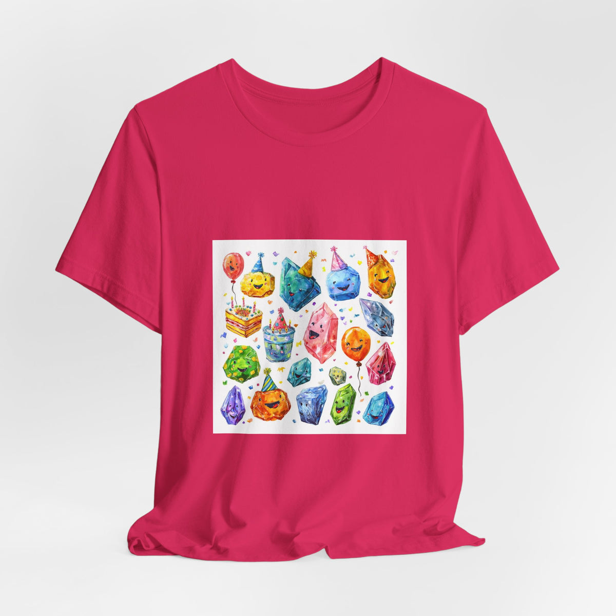 Copy of Earth Has Excellent Taste — Peach Moonstone Tee | Pinks & Orchid
