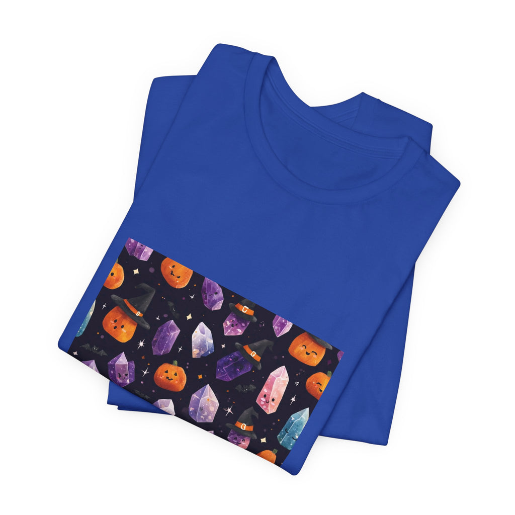Halloween Crystal Party T-Shirt | Royal, Navy & Purple