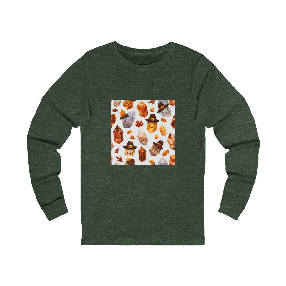 Thanksgiving Crystal Harvest Long Sleeve T-Shirt