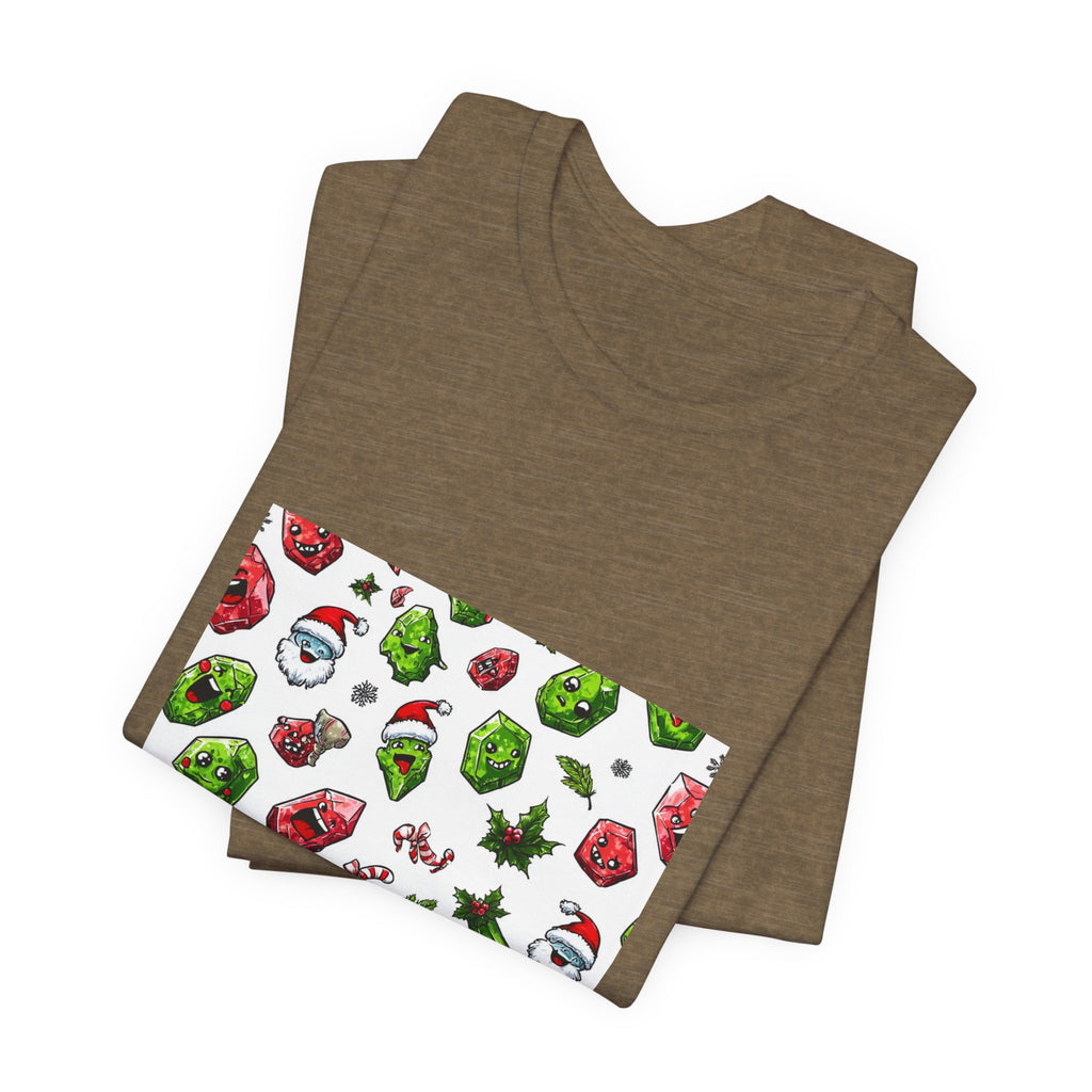 Christmas Crystal Cheer T-Shirt | Greens