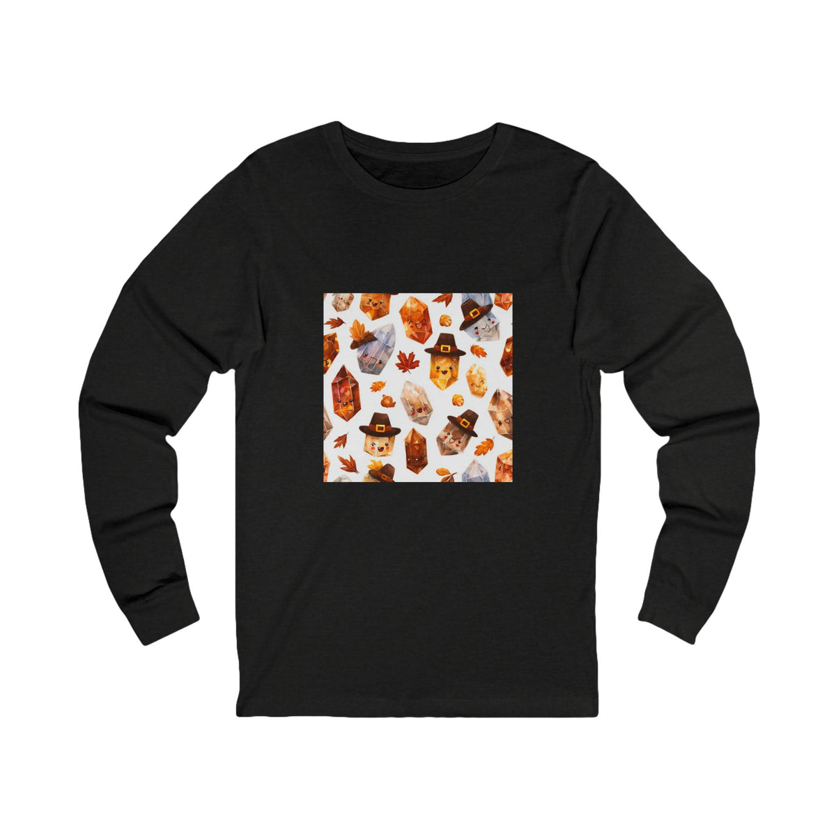 Thanksgiving Crystal Harvest Long Sleeve T-Shirt