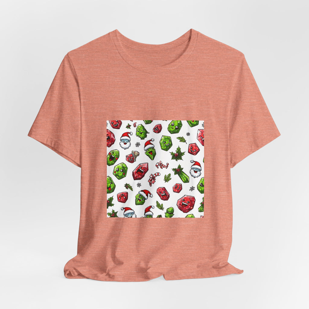 Christmas Crystal Cheer T-Shirt | Pinks & Orchid